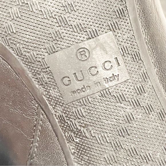 Gucci Size 38/8 246688 Black Soft Leather Zip Up Heeled Ankle Boots - Picture 9 of 11